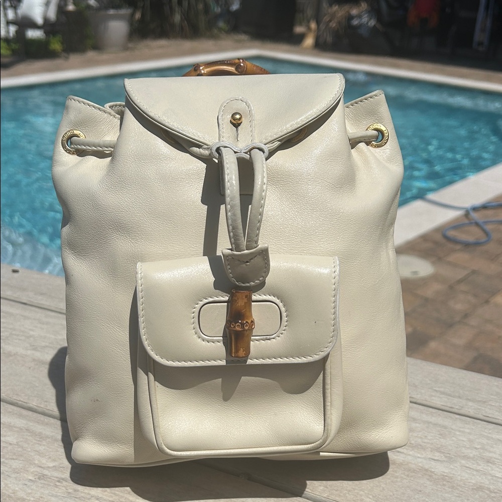 Gucci Bamboo Mini Backpack